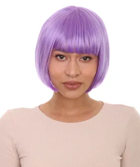 Women's Purple Bob Wig | Party Ready Fancy Cosplay Halloween Wig